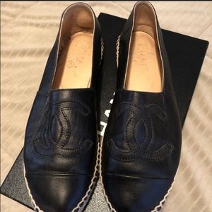 Chanel espadrille shoes